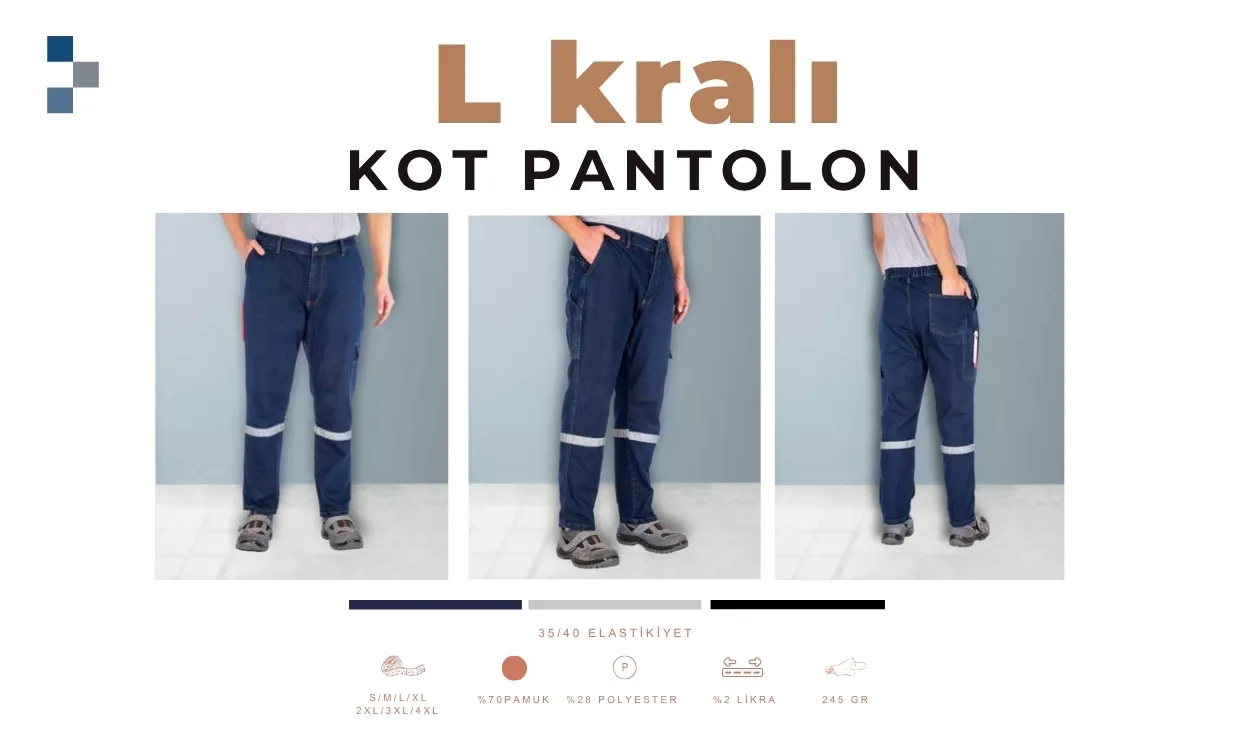Promosyon L Kralı Kot Pantolon